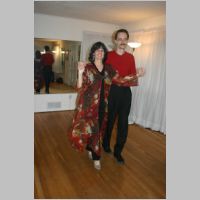Ballroom dancing at home, Ben and Cynthya 2005.JPG